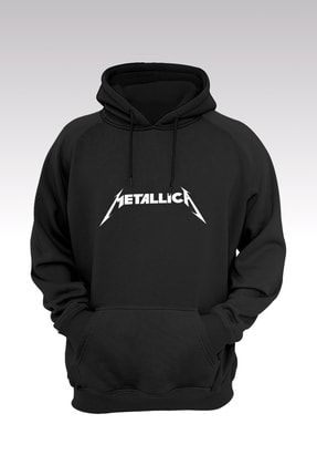 Metallica 127 Siyah Kapşonlu Sweatshirt - Hoodie 2352