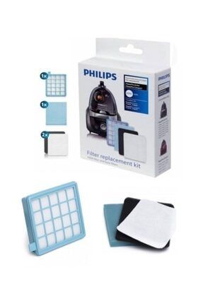 Philips Phılıps Fc 9323/07 Powerpro Uyumlu Compact Hepa Filtre Seti Popüler b01121