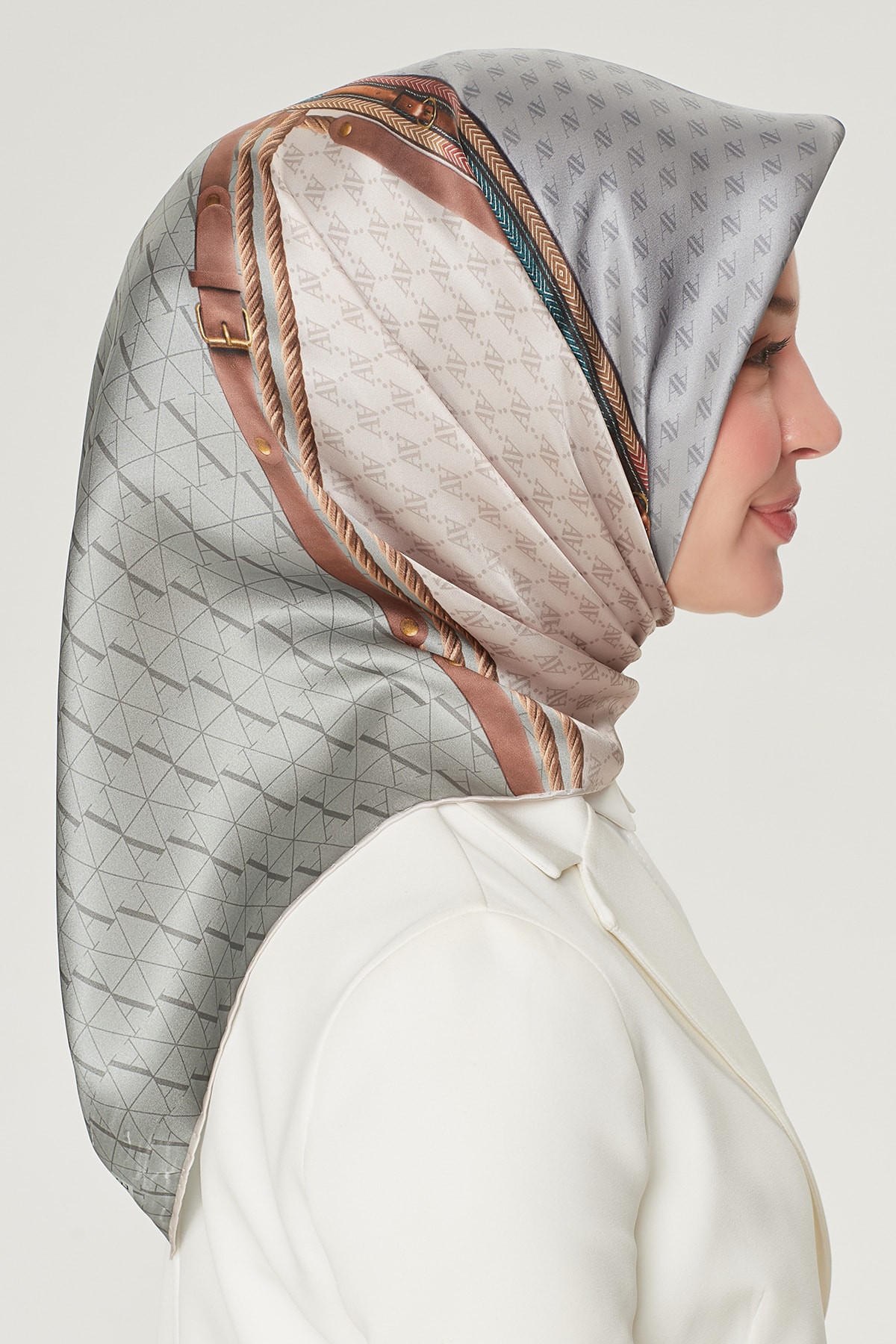 روسری زنانه آرمینه | E21YA8508D04 Armine - Image 3