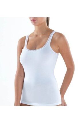 Kadın Atlet Comfort Elegance 1364 - Beyaz