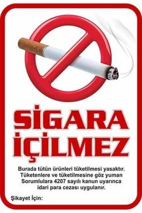 5 Adet ‘sigara Içilmez’ Uyarı Karton Afişi (32x45 Cm) -AFŞ17
