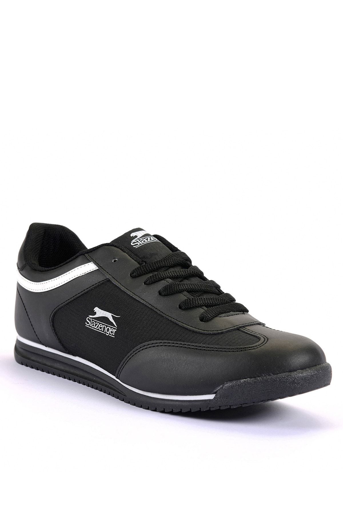 Slazenger کفش مردانه کتانی موجو مشکی / سفید