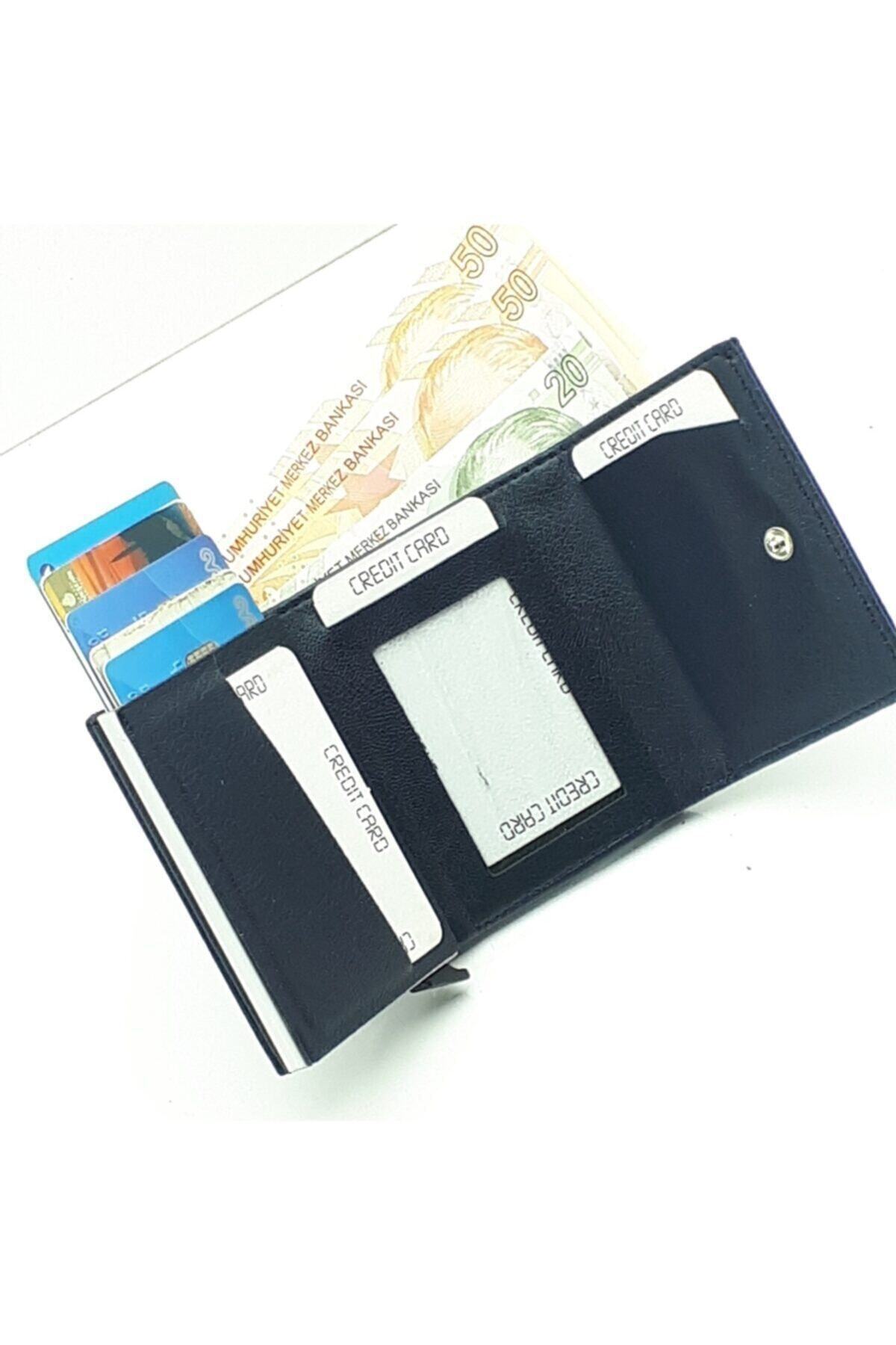 کیف پول مردانه آبی سرمه ای MODA | vcs اورجینال - تصویر 3