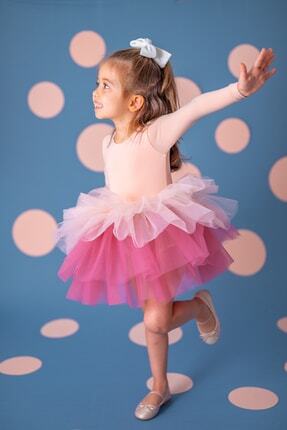 Mini Celebrities Salmon - Dusty Rose Tütü Elbise