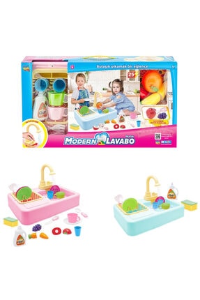 Alyakids Cocuk Sevimli Fiskiyeli Pilli Lavabo Mutfak Oyuncaklari Fiyati Yorumlari Trendyol