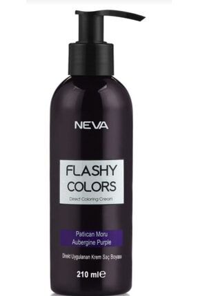 Flashy Colors Patlıcan Moru Direkt Uygulanan Krem Saç Boyası 210ml 6789