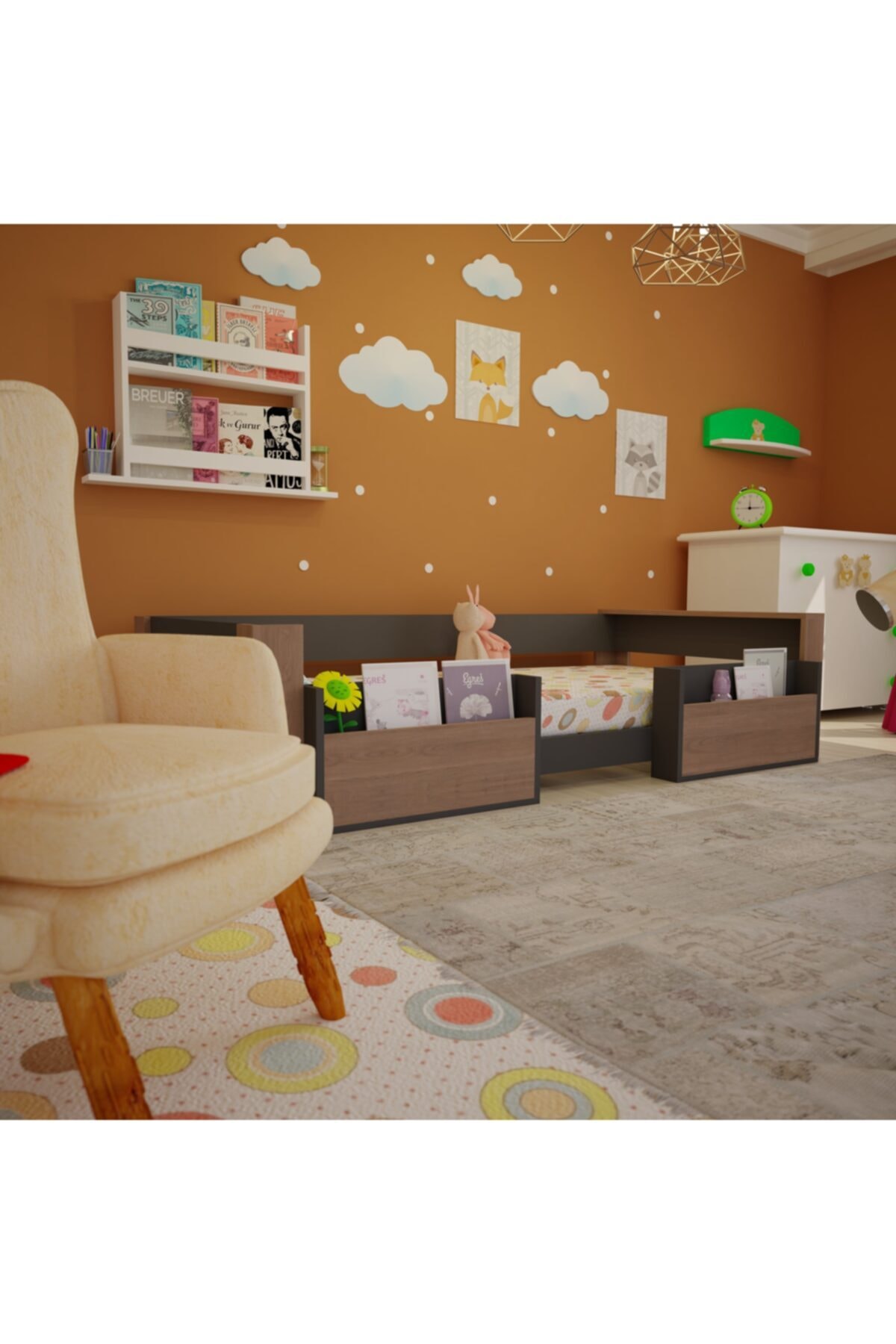 Ninnimo Trend Montessori Karyola fotoğrafı 3 (önizleme)