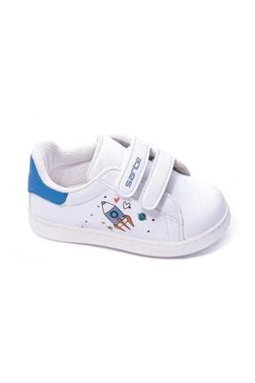128 T 5403 19-24 Casual Spor Ayakkabı Beyaz-mavi 21Y0060
