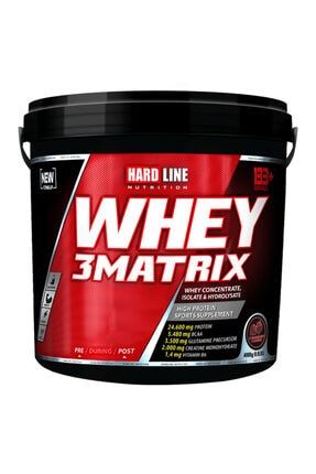 Hardline Whey 3matrix Çilek Aromalı Protein Tozu 4000 g DJD379D39DJDJ