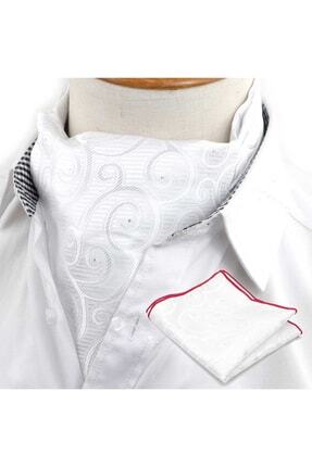 Aziz Kalem Ascot Kravat Fular No25