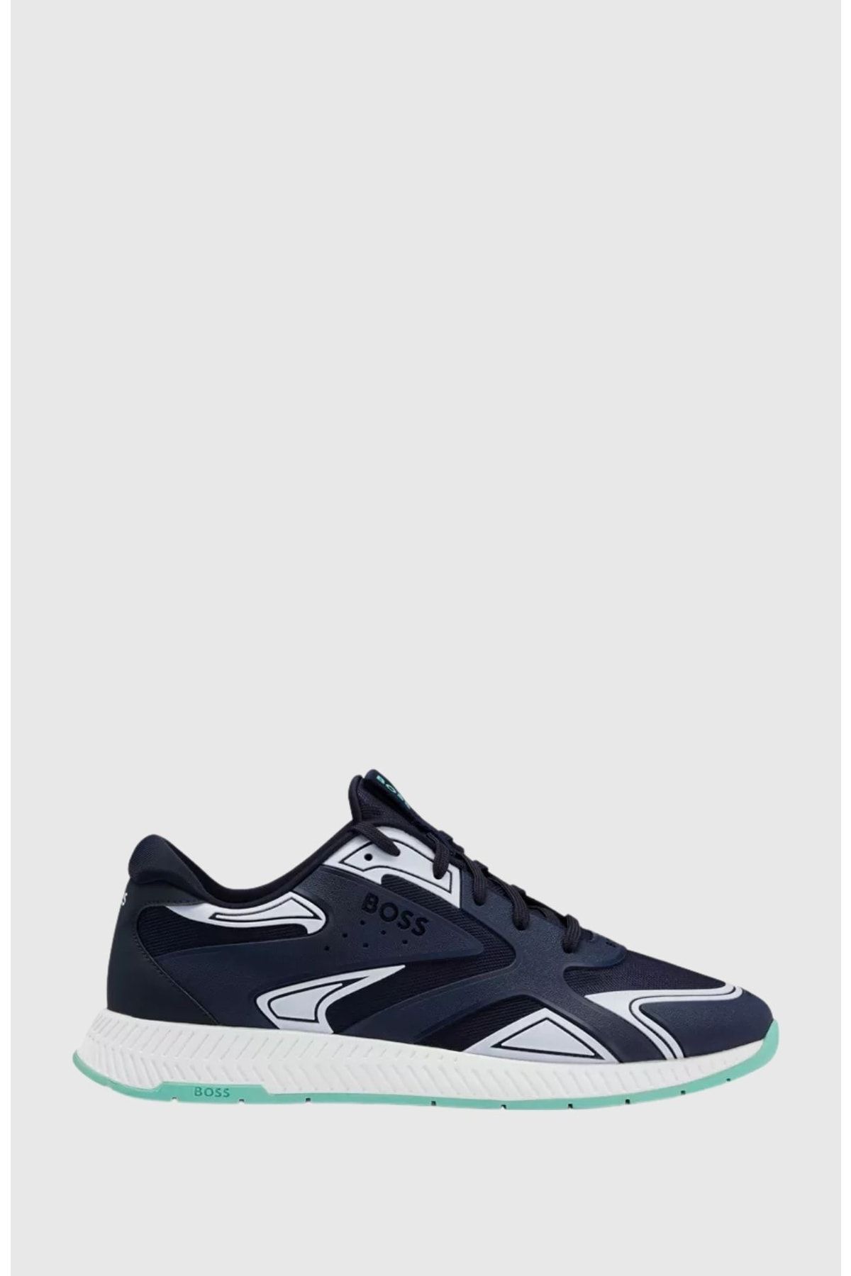 Boss Sneakers Blue Trendyol