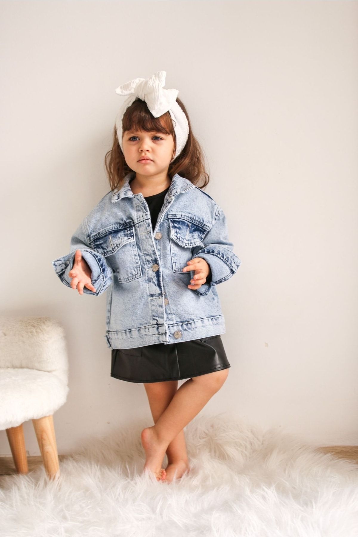 Denim jacket online for kid girl