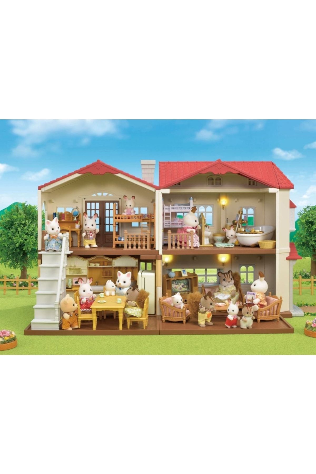 Sylvanian Families Большой Дом Со Светом Купить