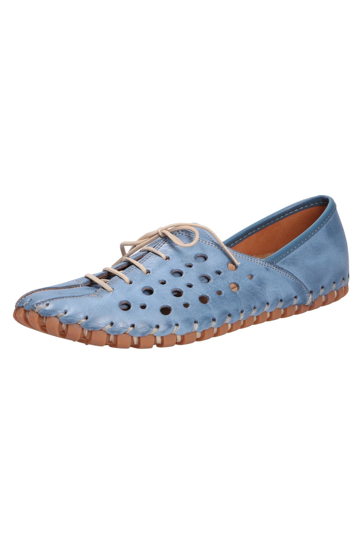 Gemini Walkingschuh Blau Flacher Absatz Fast ausverkauft