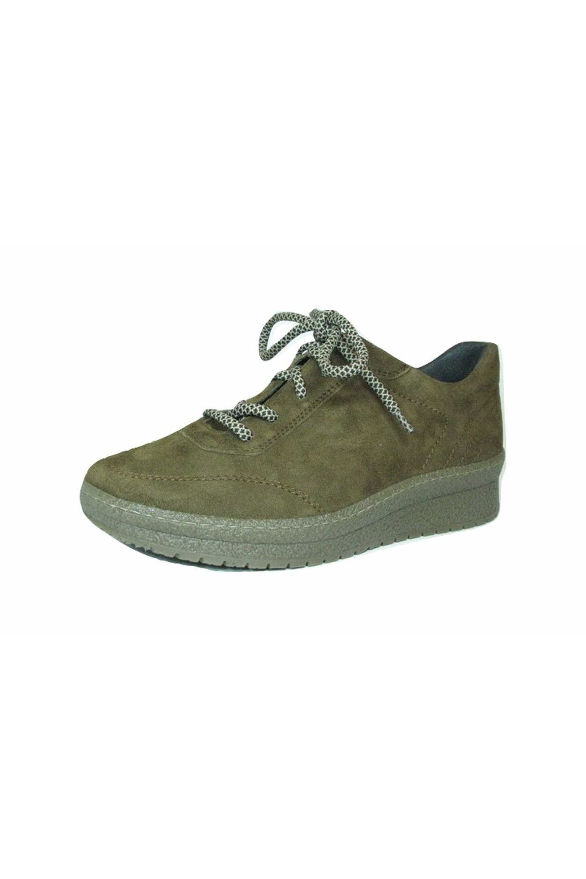 Semler Walkingschuh Khaki Flacher Absatz Fast ausverkauft