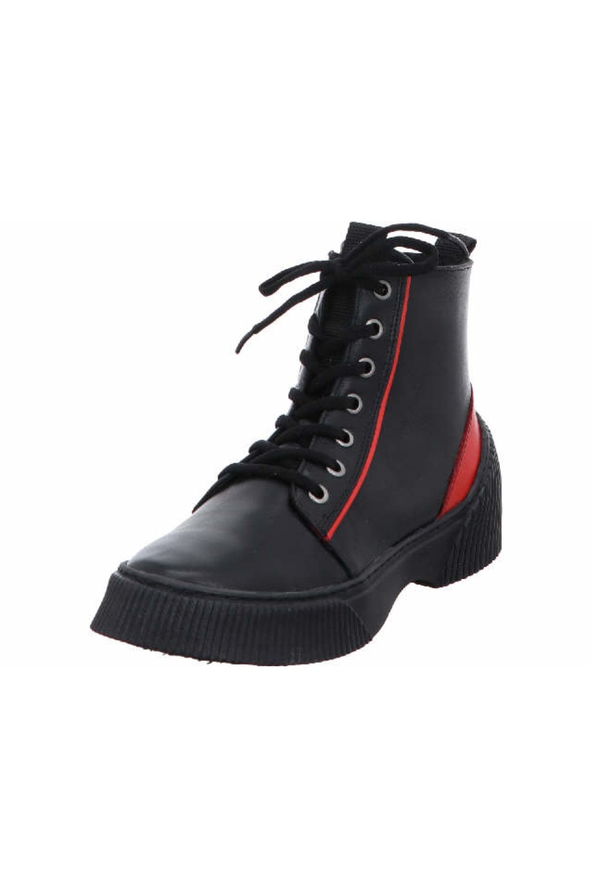 Gemini Stiefelette Schwarz Flacher Absatz Fast ausverkauft