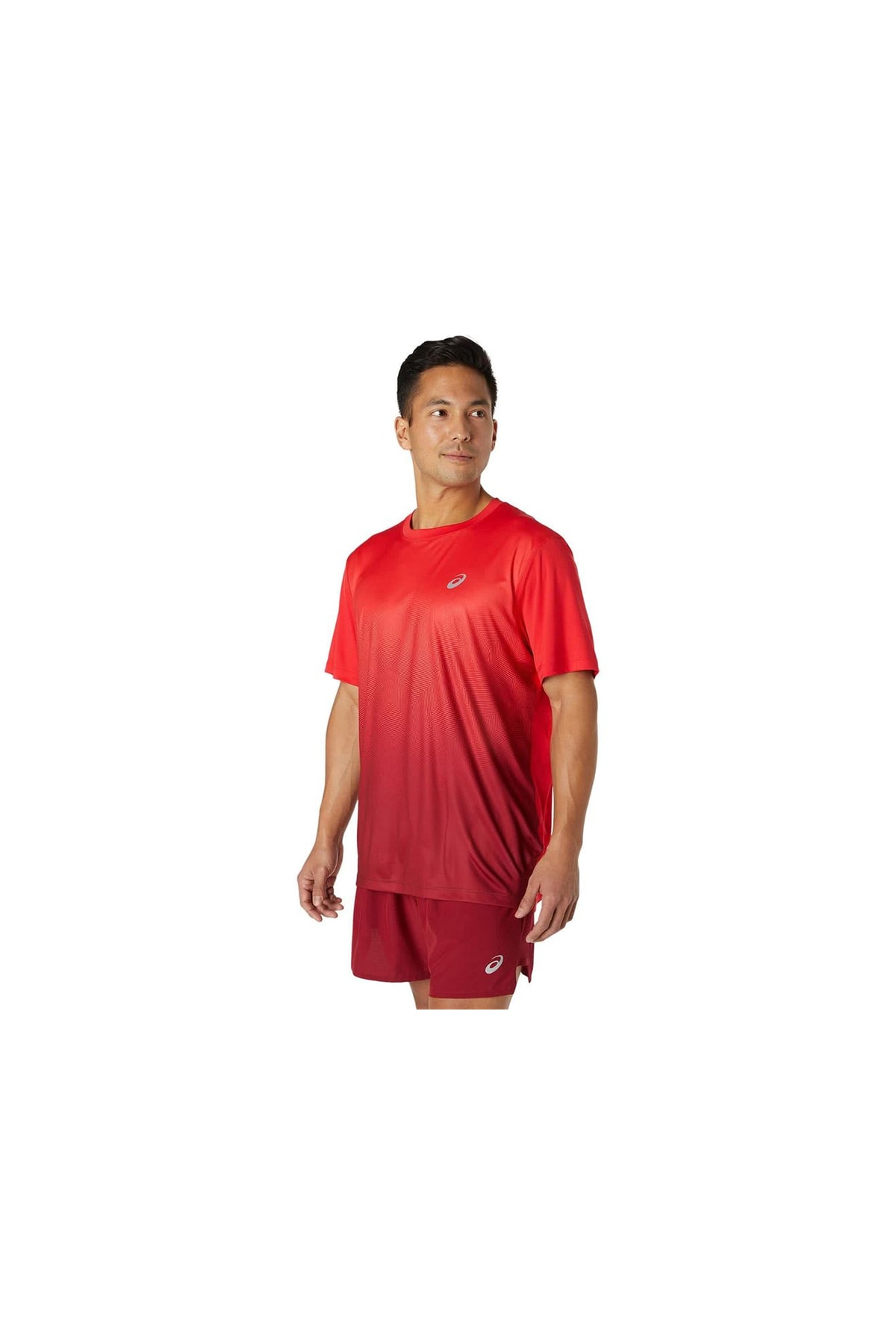 Asics Sport T-Shirt Rot Regular Fit Fast ausverkauft