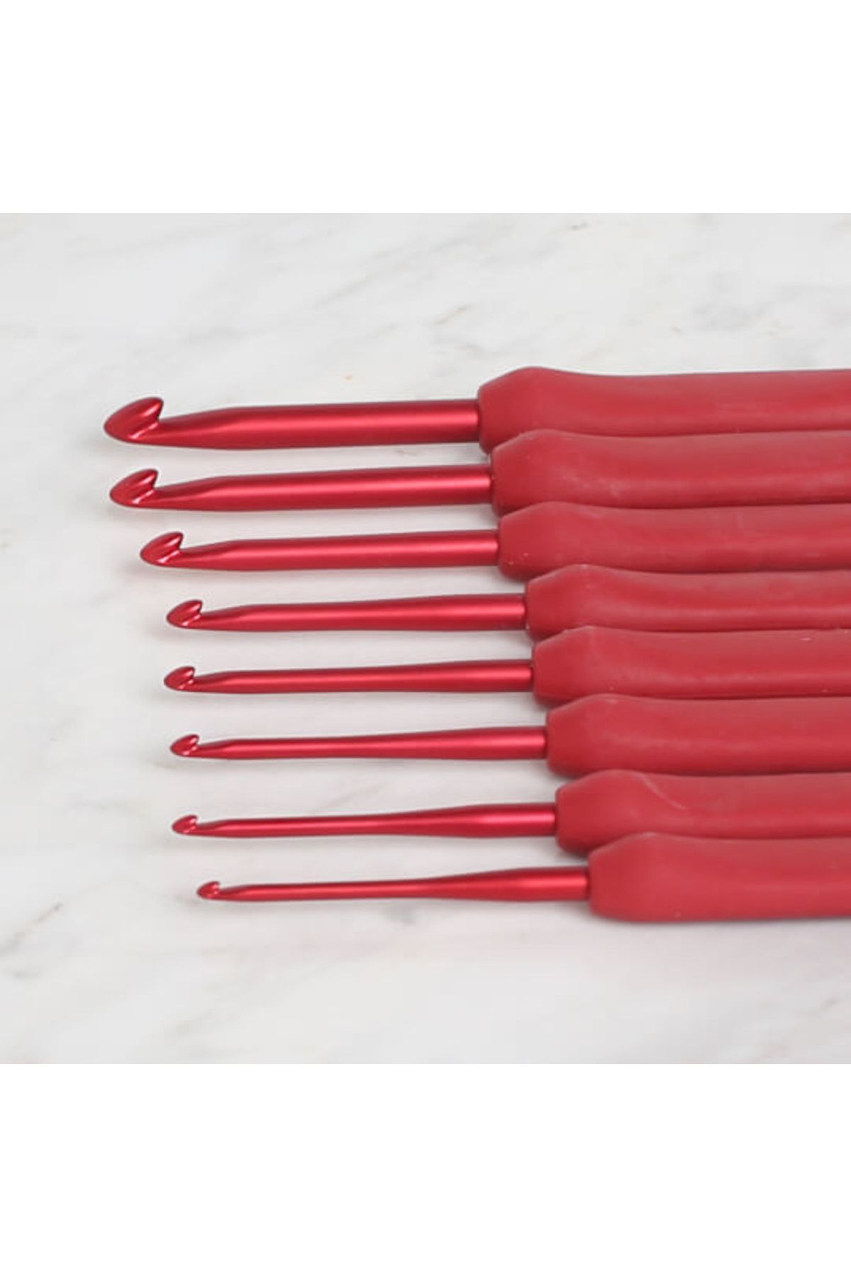 Tulip-Σετ βελονάκι Etimo Red Red Wool 4