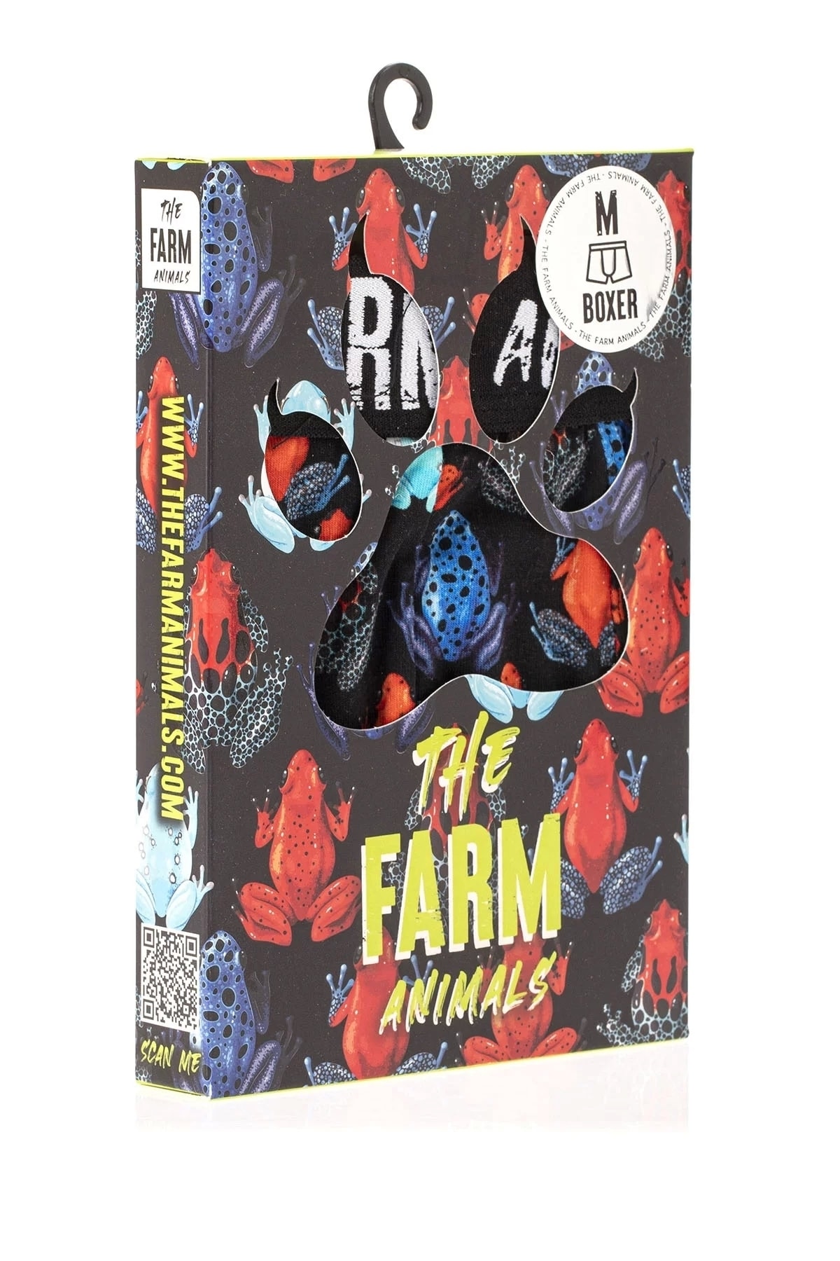 باکسر مردانه رنگارنگ FARM ANİMALS | farmbxr012 اورجینال - تصویر 5