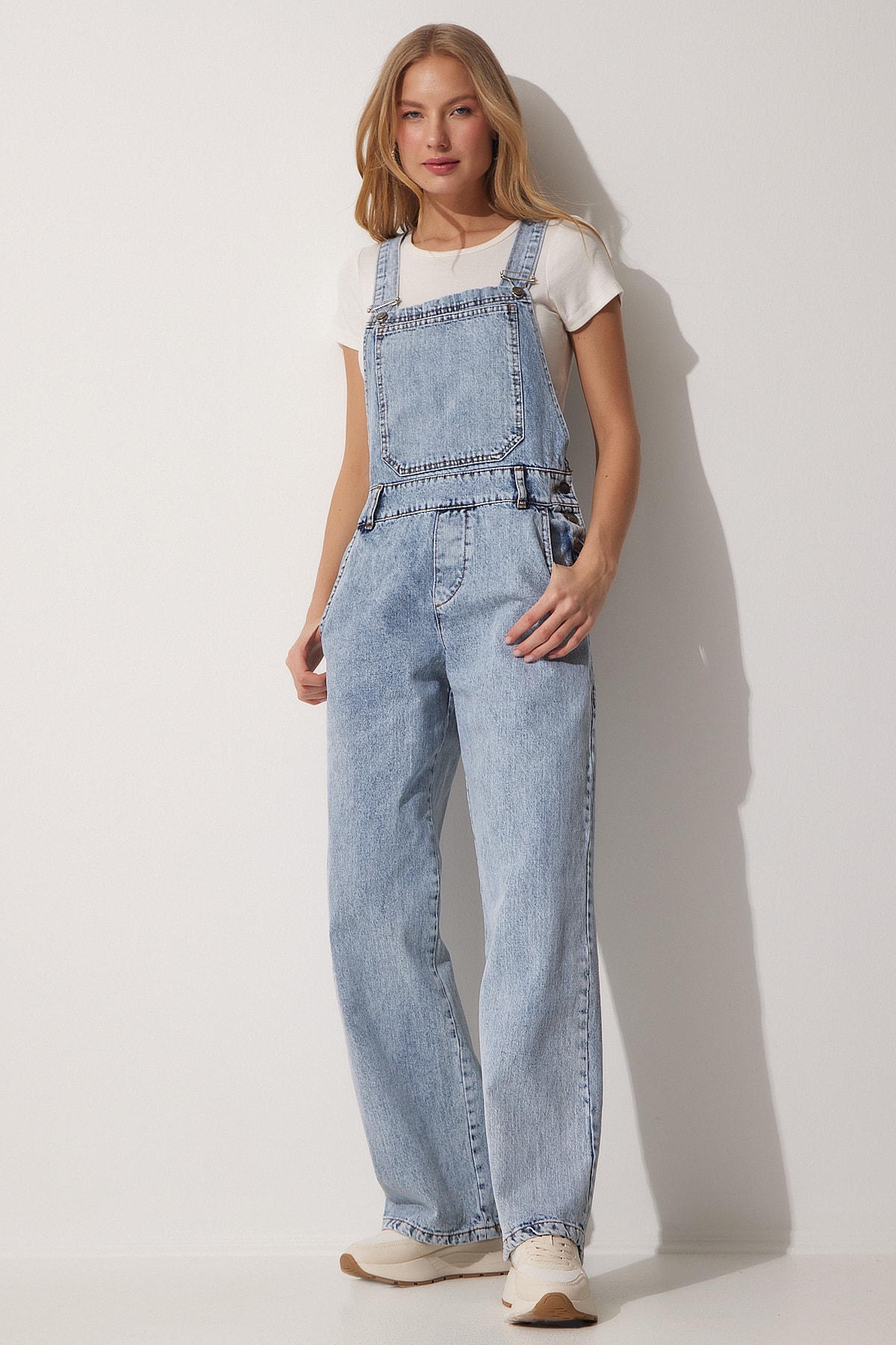 Happiness İstanbul Overalls - Blue - Regular fit