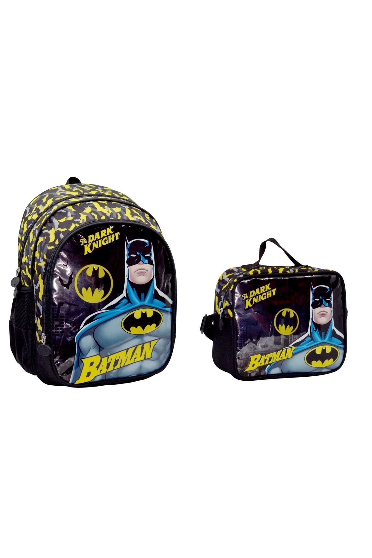 کوله مدرسه، جعبه نهار و کیف غذا Batman اورجینال - تصویر 2
