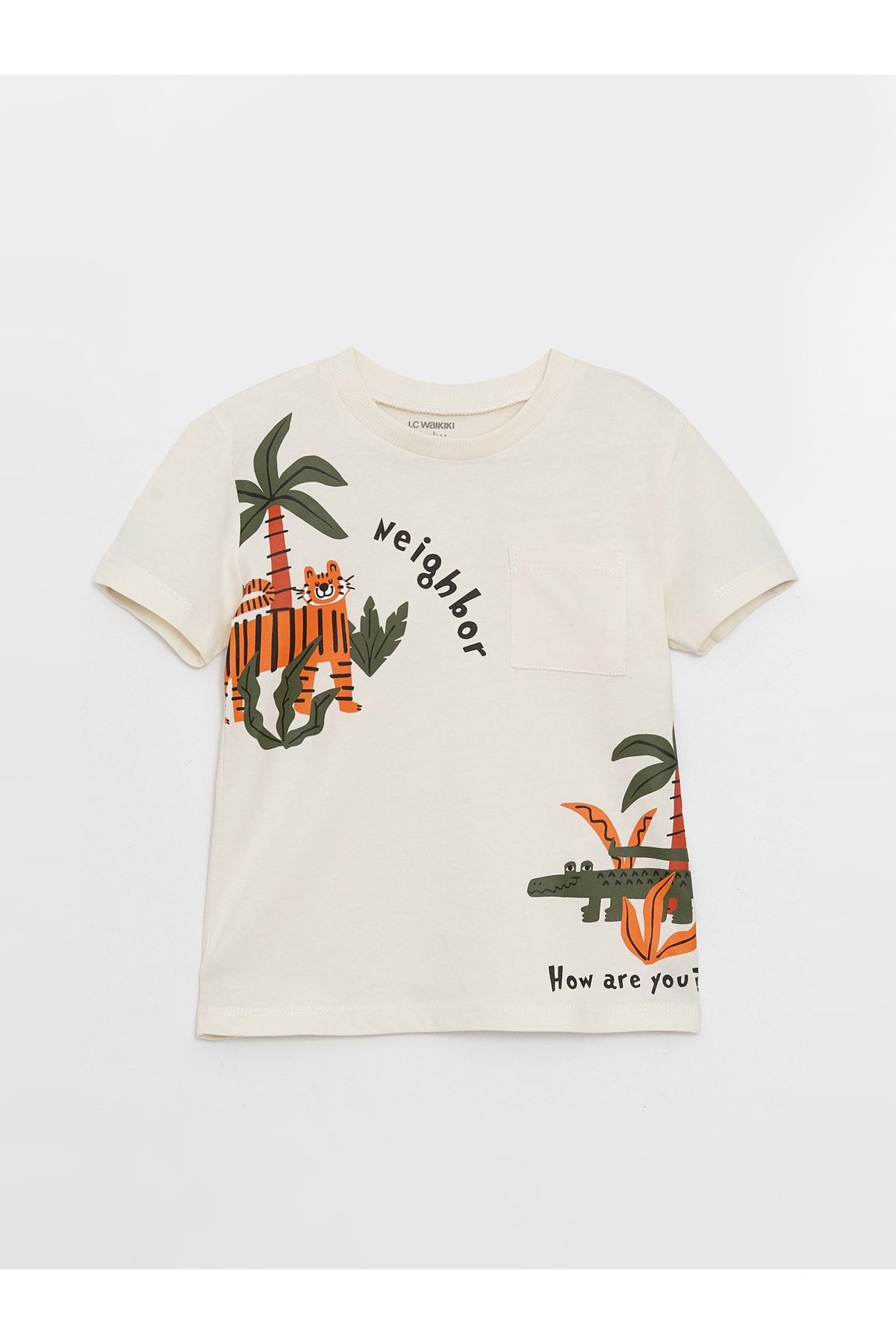 LC Waikiki T-Shirt Dunkelblau Regular Fit