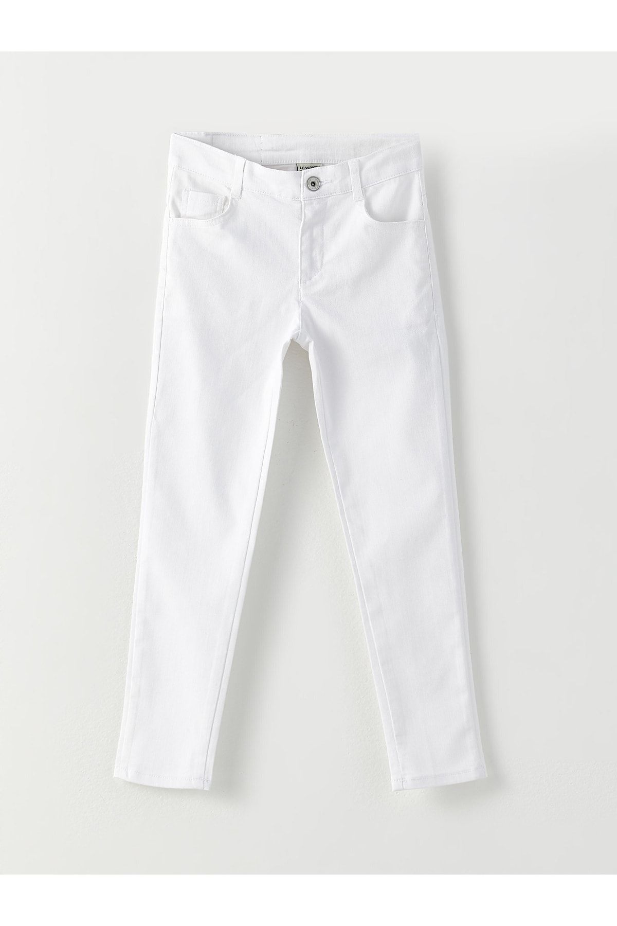 LC Waikiki Hose Weiß Skinny