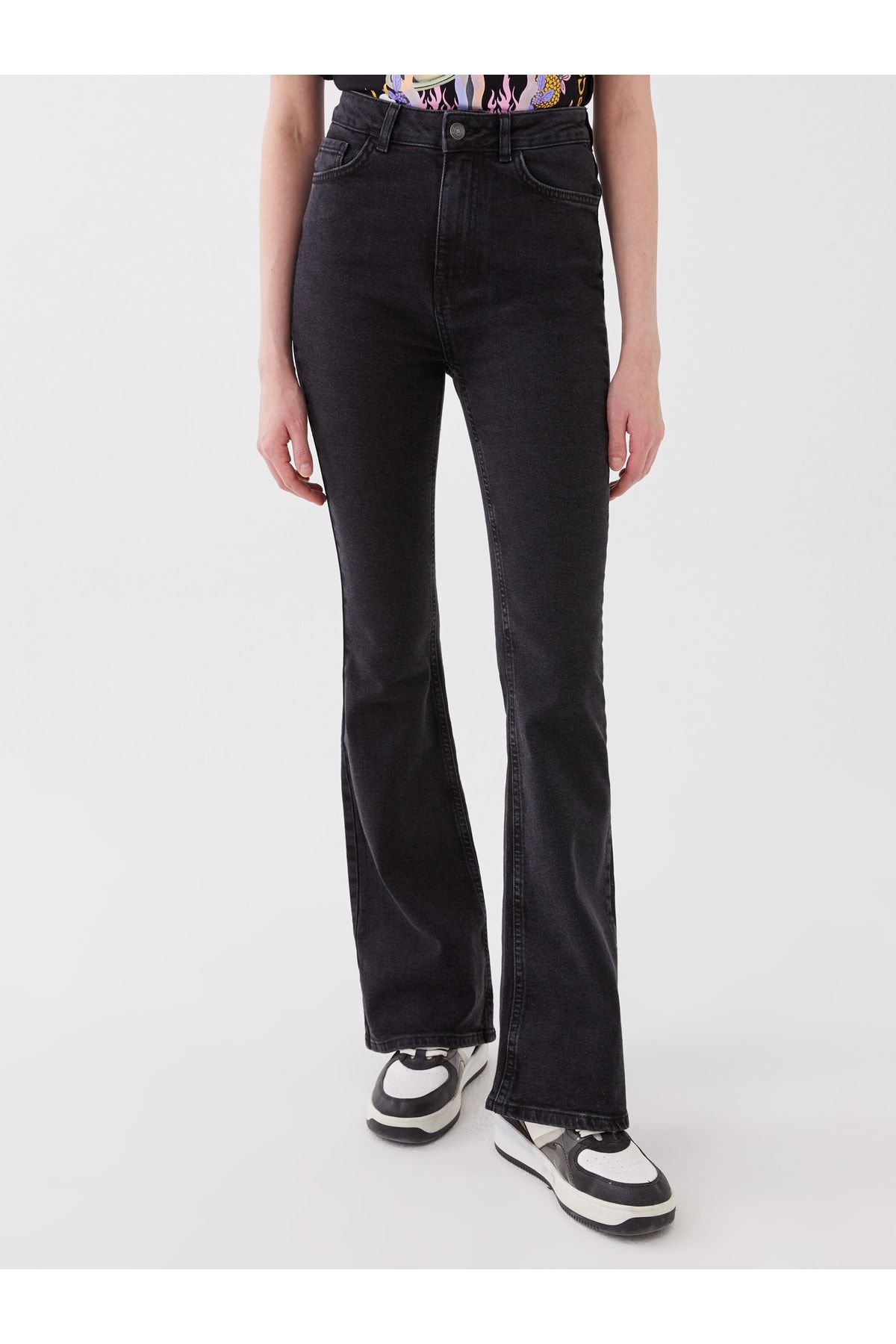LC Waikiki Jeans Grün Straight YB5828