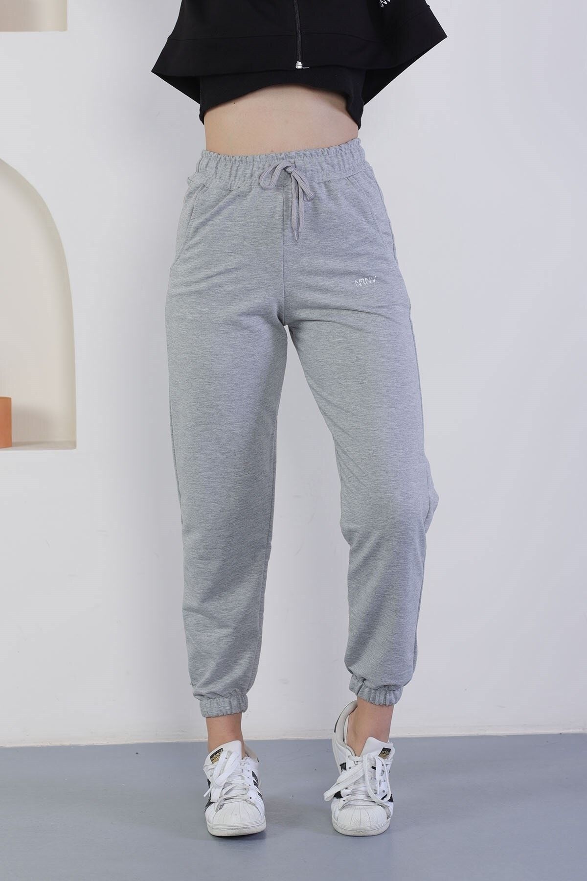 Grey cotton sweatpants hotsell