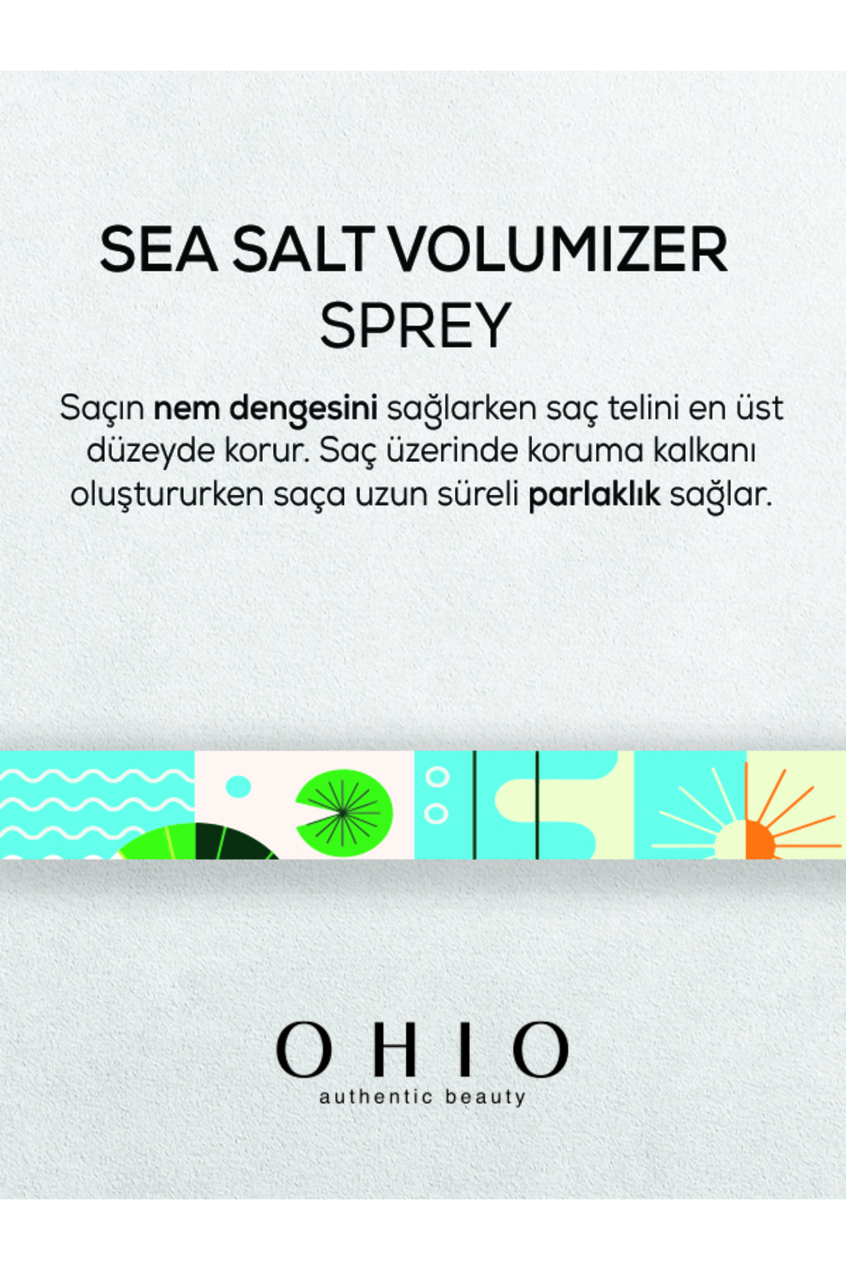 Sea Solt Volumızer Hacim Veren Deniz Tuzu Sprey 250ml — OHIO105 — تصویر 2 از 4