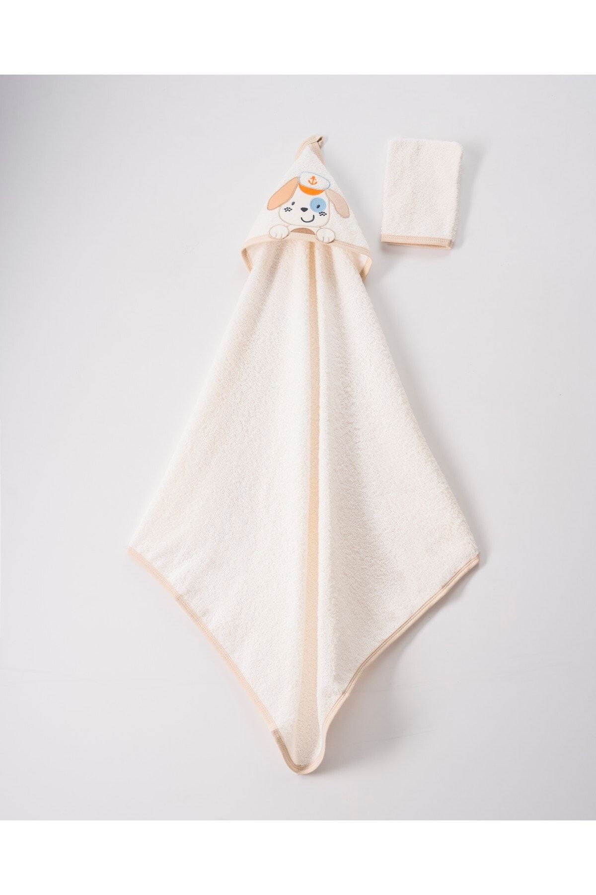 Puppy hooded towel sales