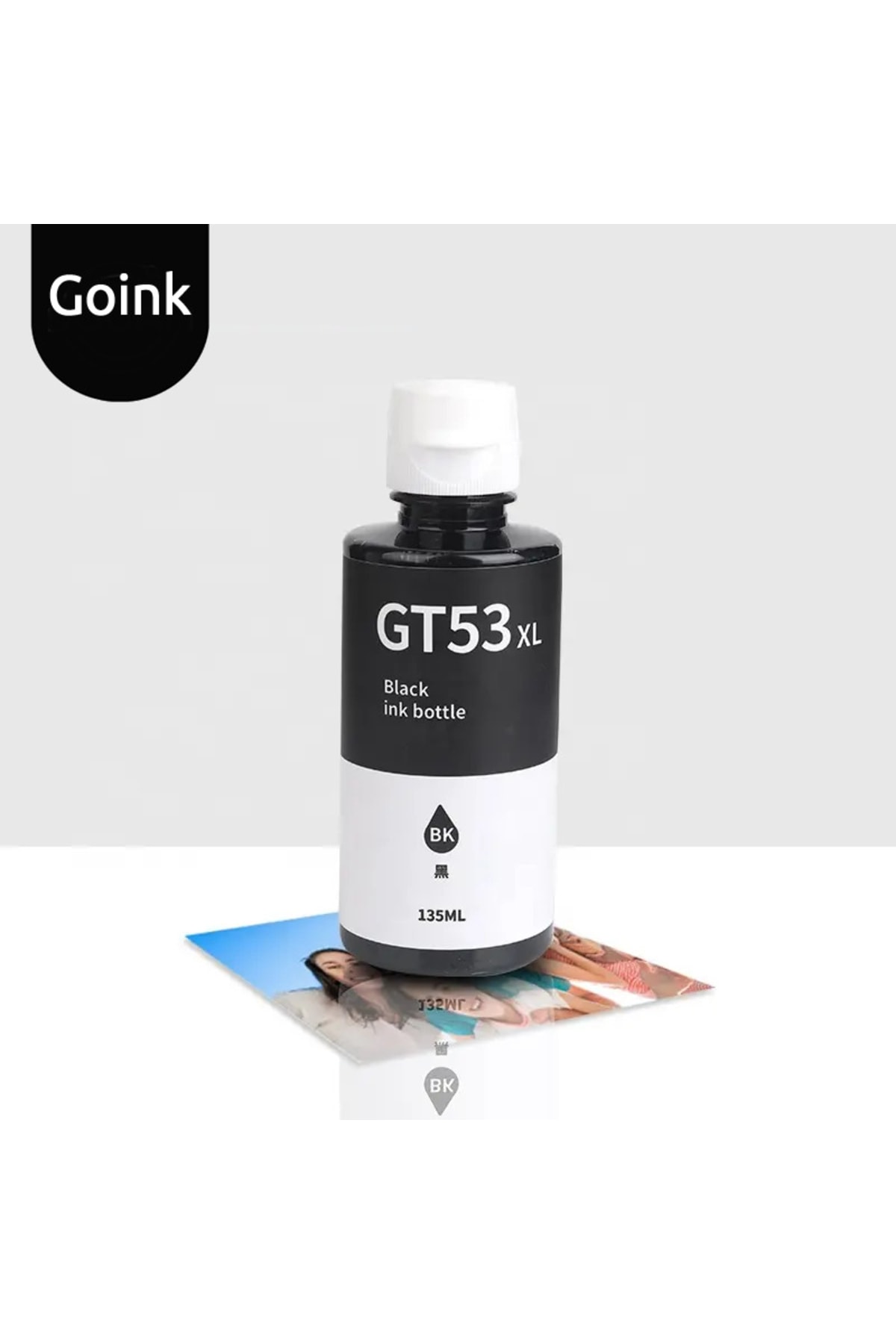 Goink Hp Smart Tank 519 Gt53xl Uyumlu Siyah  Mürekkep - 135 Ml