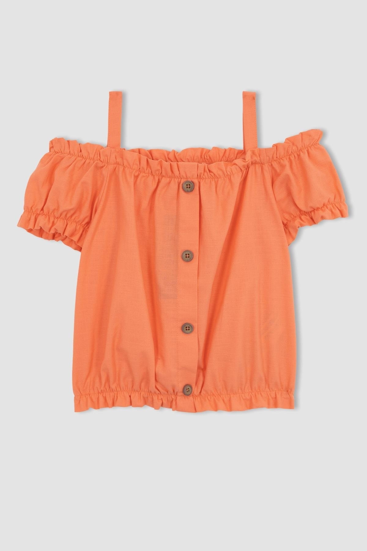 DeFacto Bluse Orange Regular Fit