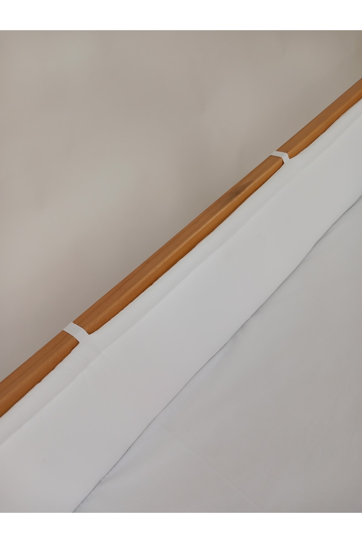 G&G baby 100x200 Cm Montessori Yataklar Için Yan Koruma Seti Beyaz fotoğrafı 3 (önizleme)