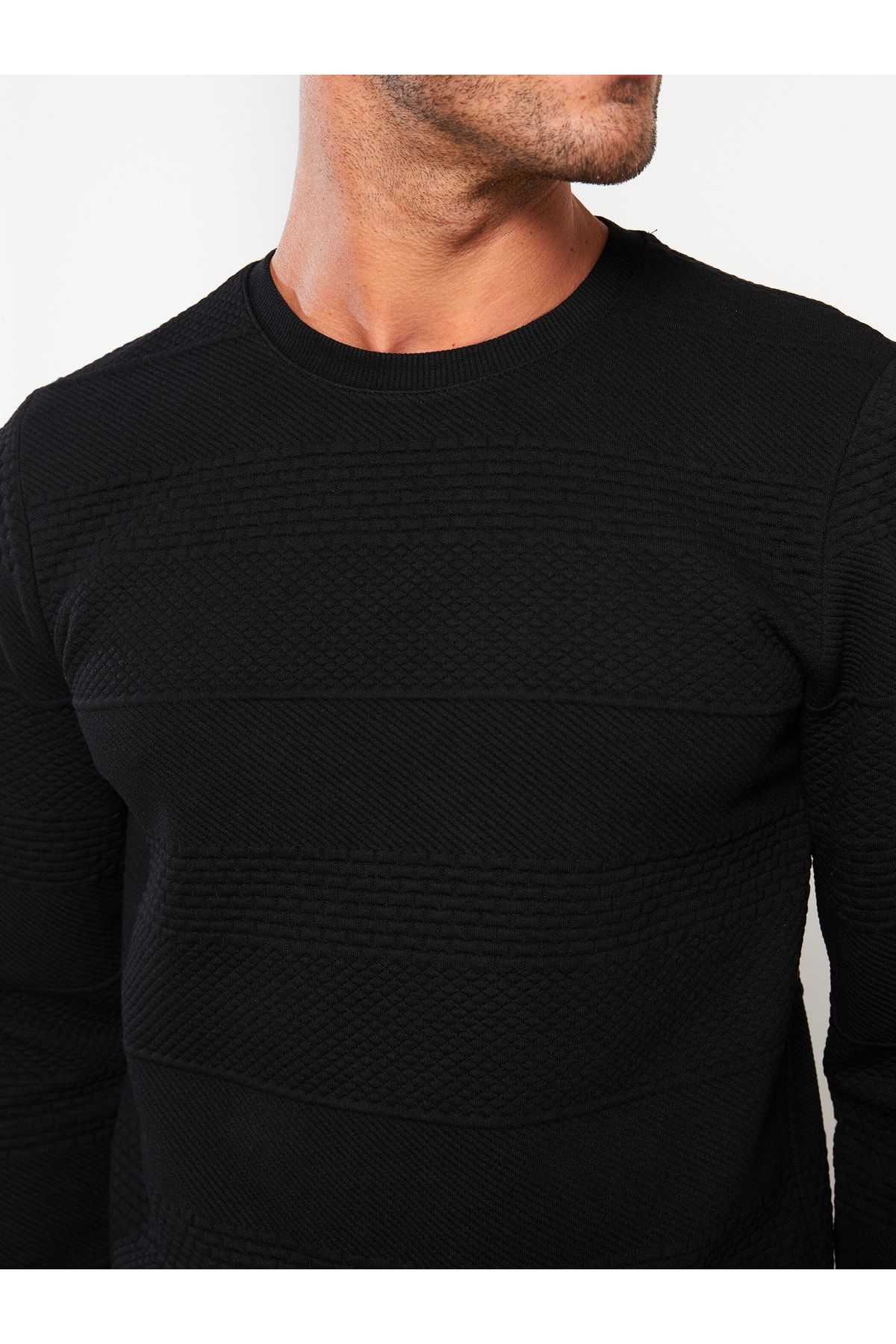 LC Waikiki-Ανδρικό φούτερ - Crew Neck, Μακρυμάνικο 4