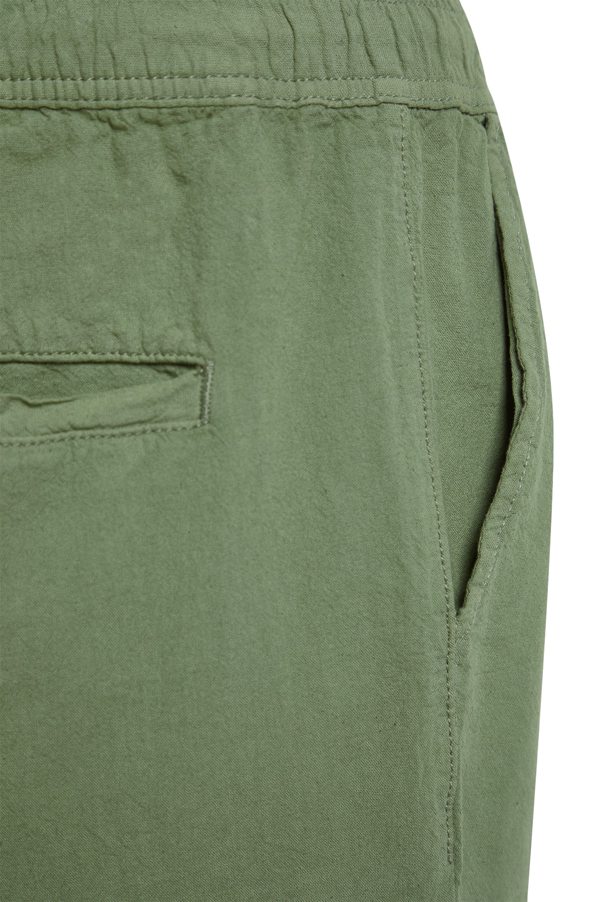 Trendyolmilla  Haki Loose Fit Pamuklu Bağcıklı Şort TMNSS23SR00056 - Görsel 6