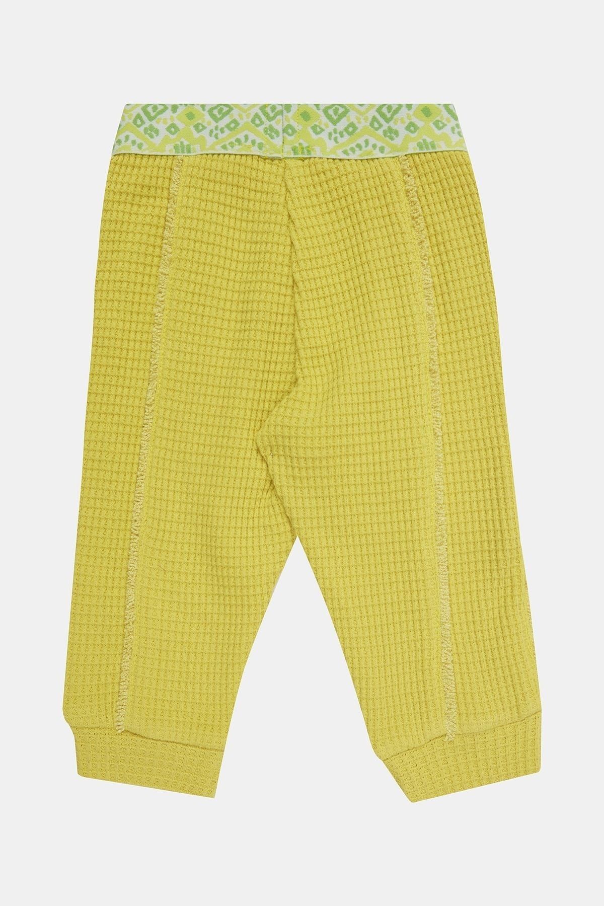 GB Baby Baby Girl Yellow Sweatpants 23ss0bg2219 Trendyol