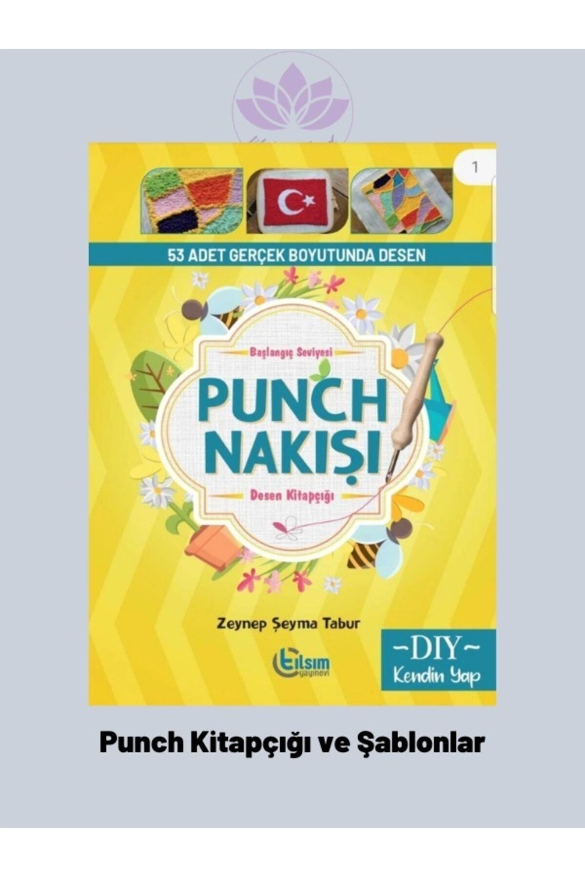 LİLYHOBBYLAND-Kit de broderie pentru pornire Punch (PANÇ) cu toate materialele-4 7