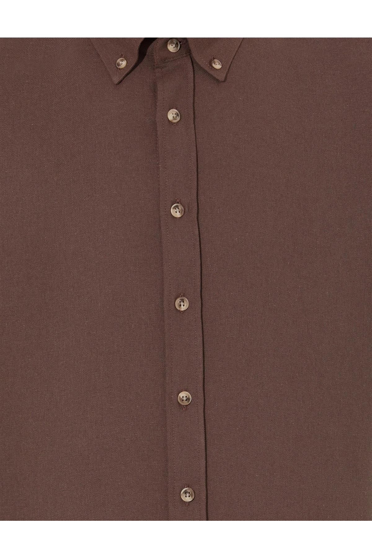 پیراهن مردانه قهوه ای پیرکاردین | G021GL004.000.1549763 اورجینال - تصویر 6