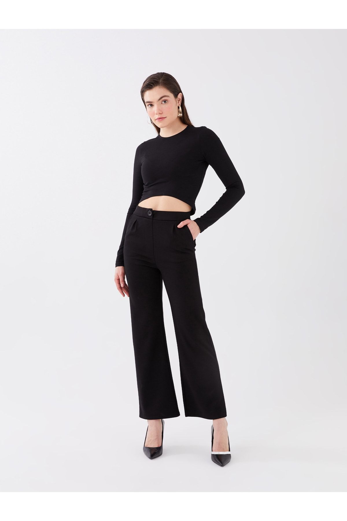 LC Waikiki Hose Grün Wide Leg Fast ausverkauft