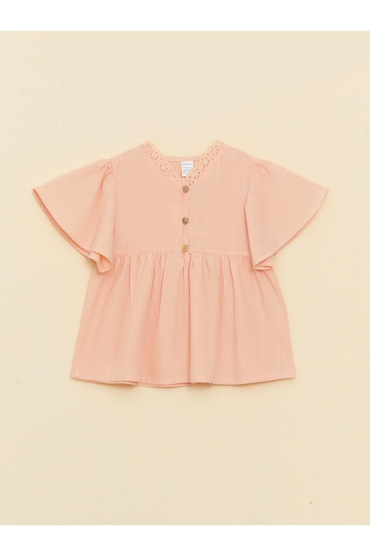 LC Waikiki Bluse Rosa Regular Fit