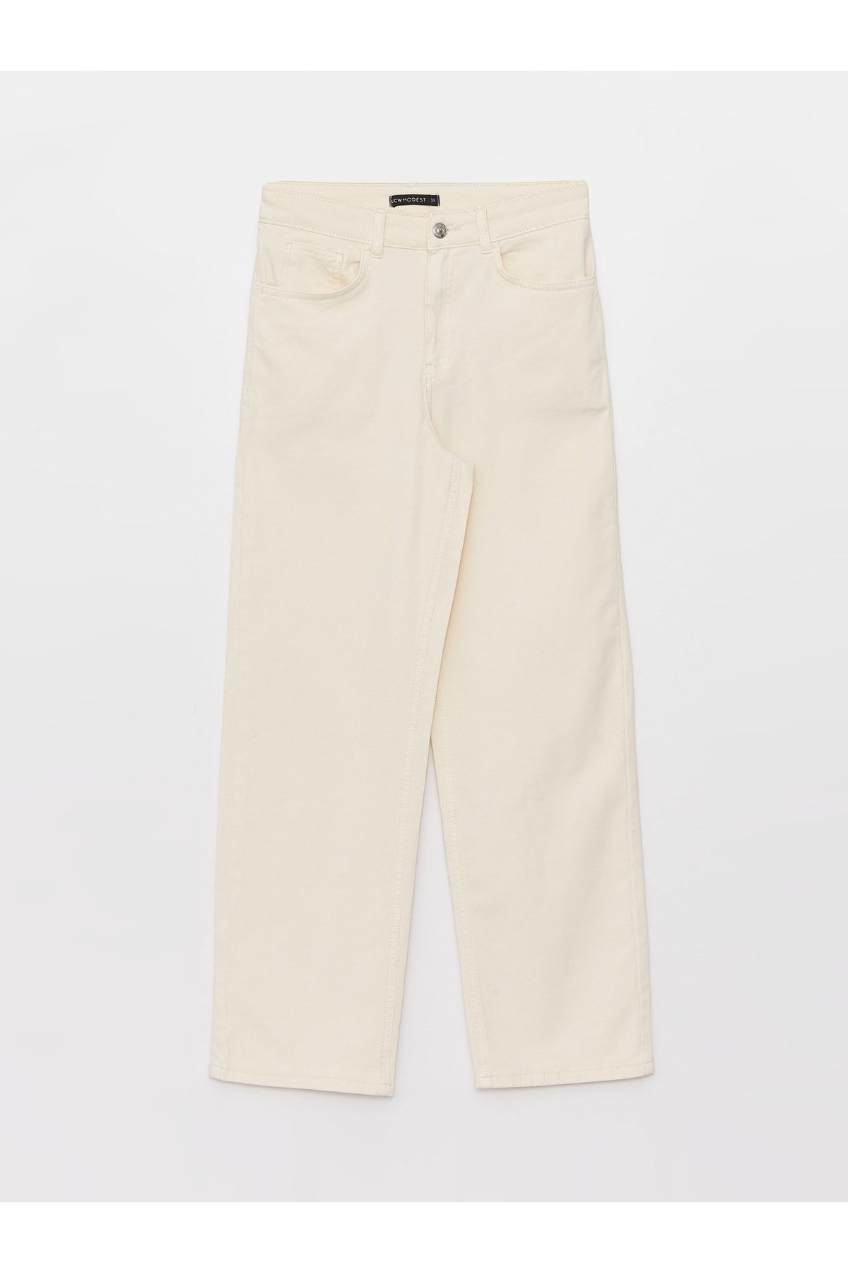 LC Waikiki Hose Beige Slim