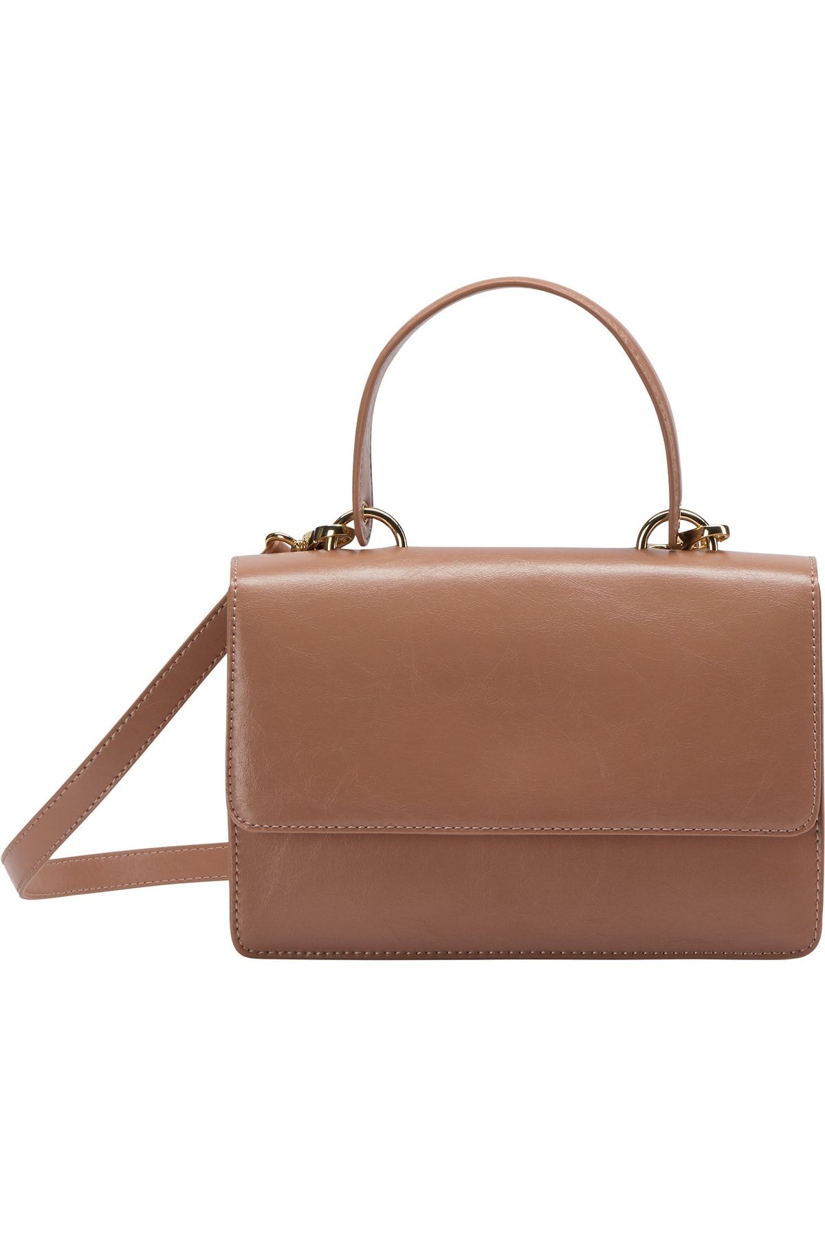 RISA Clutch Braun Unifarben Fast ausverkauft