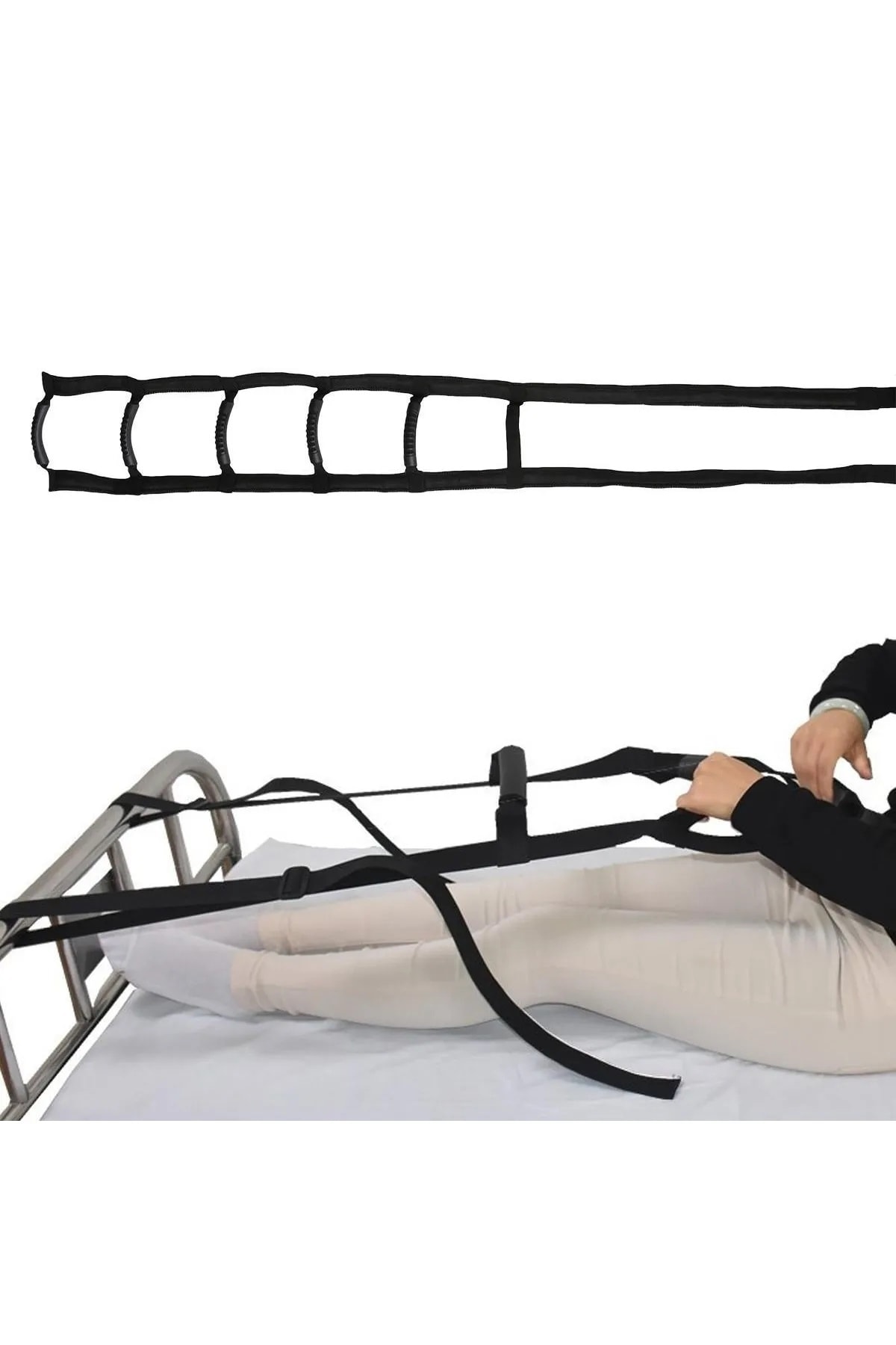 ozclife Hasta Doğrultma Kaldırma (ipi) Merdiveni Hasta Yardımcı Ekipmanı Aparatı