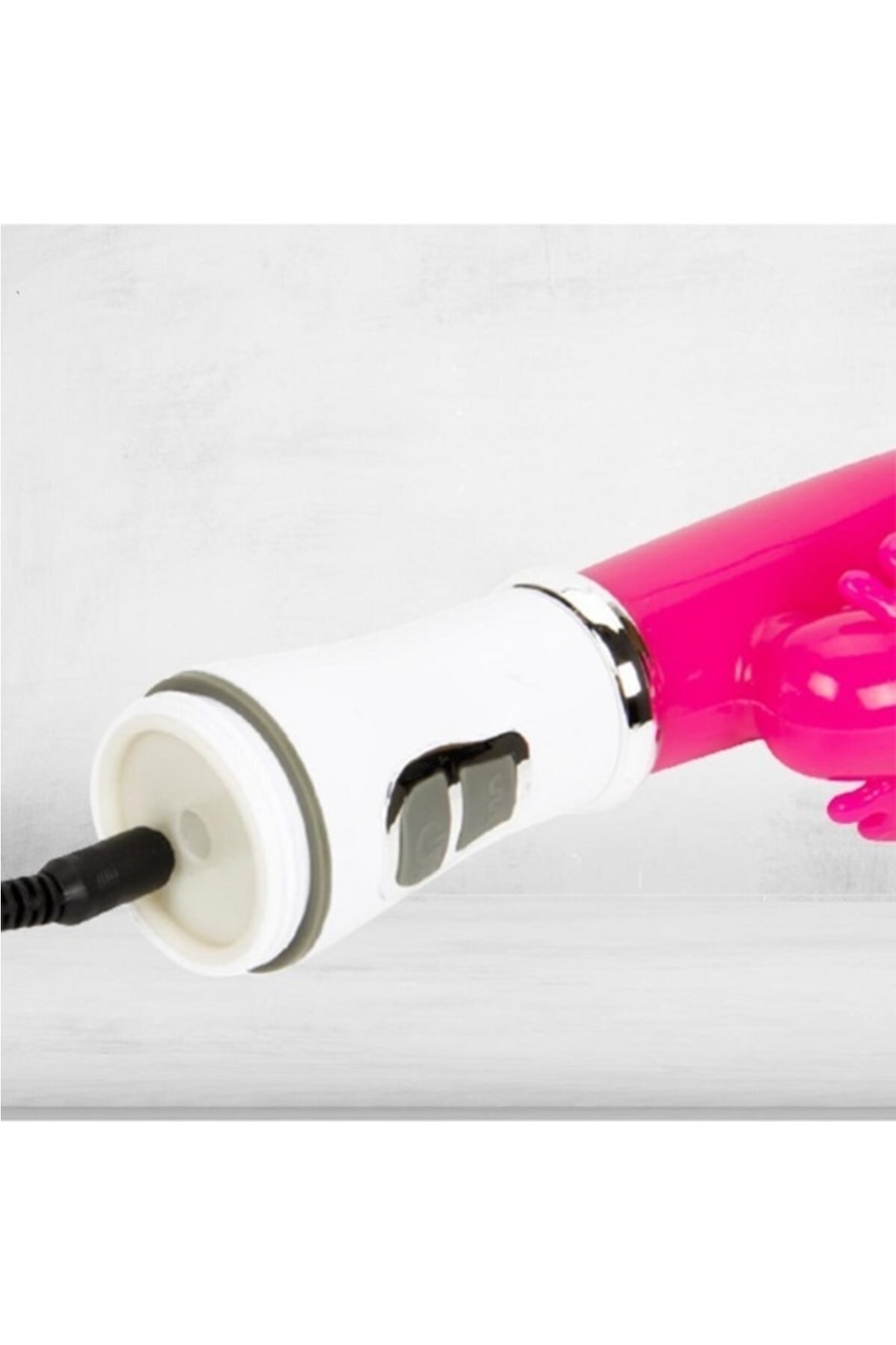 Kelebek Titreşimli Vibratör Dildo Pembe Renk 5