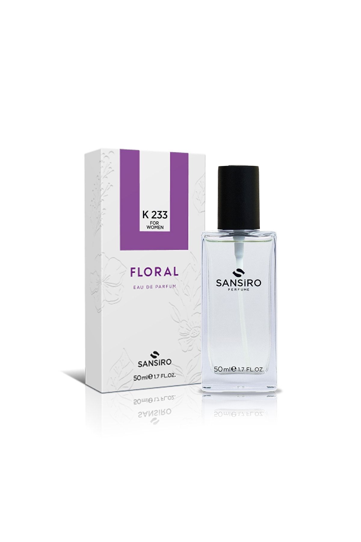 عطر زنانه K-233 50ml Edp Sansiro