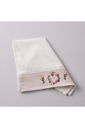 Crown Bambu 30x45 Cm El Havlusu Ekru