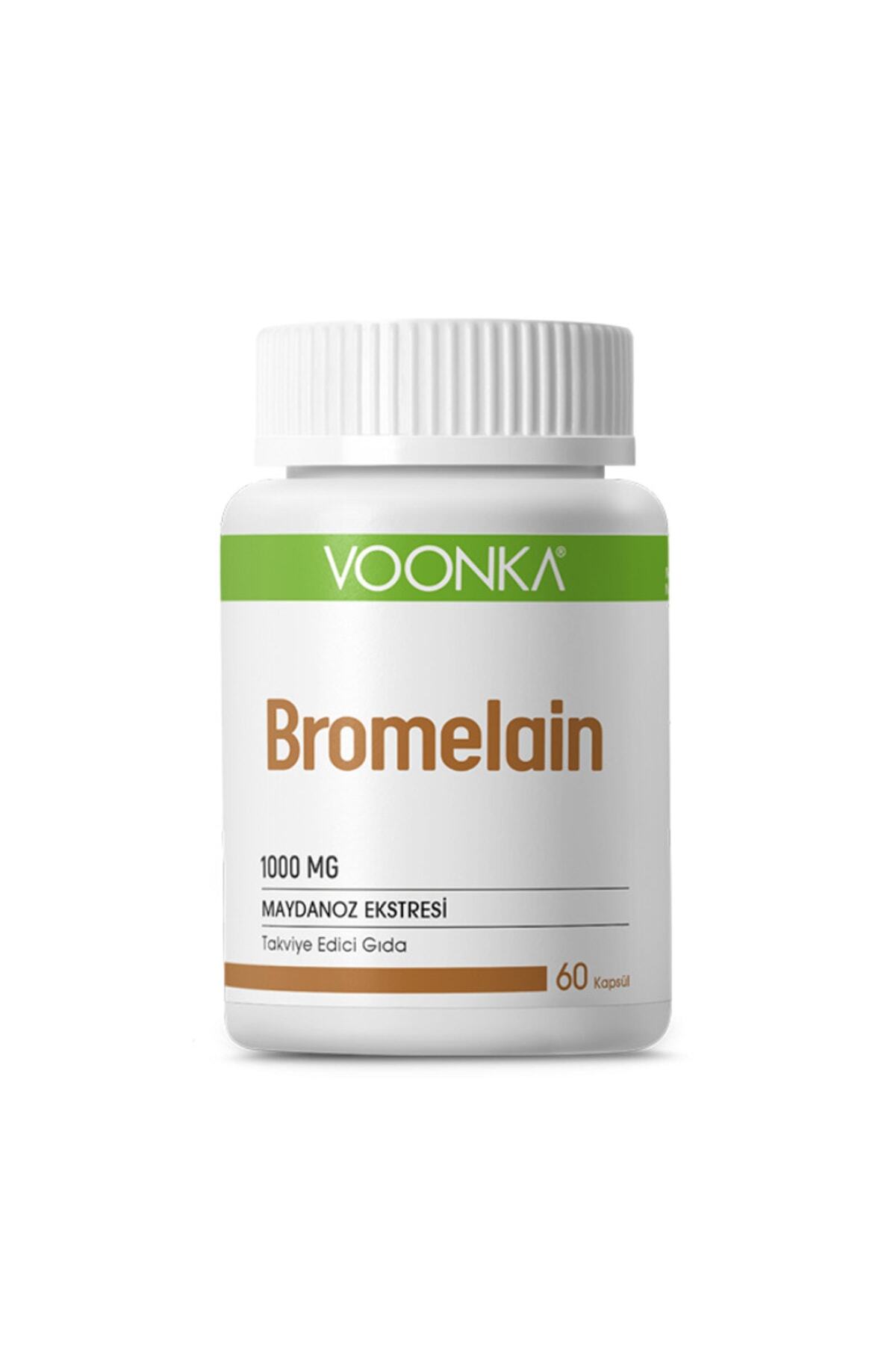 Voonka Bromelain 1000mg 60 Kapsül Fiyatı, Yorumları Trendyol