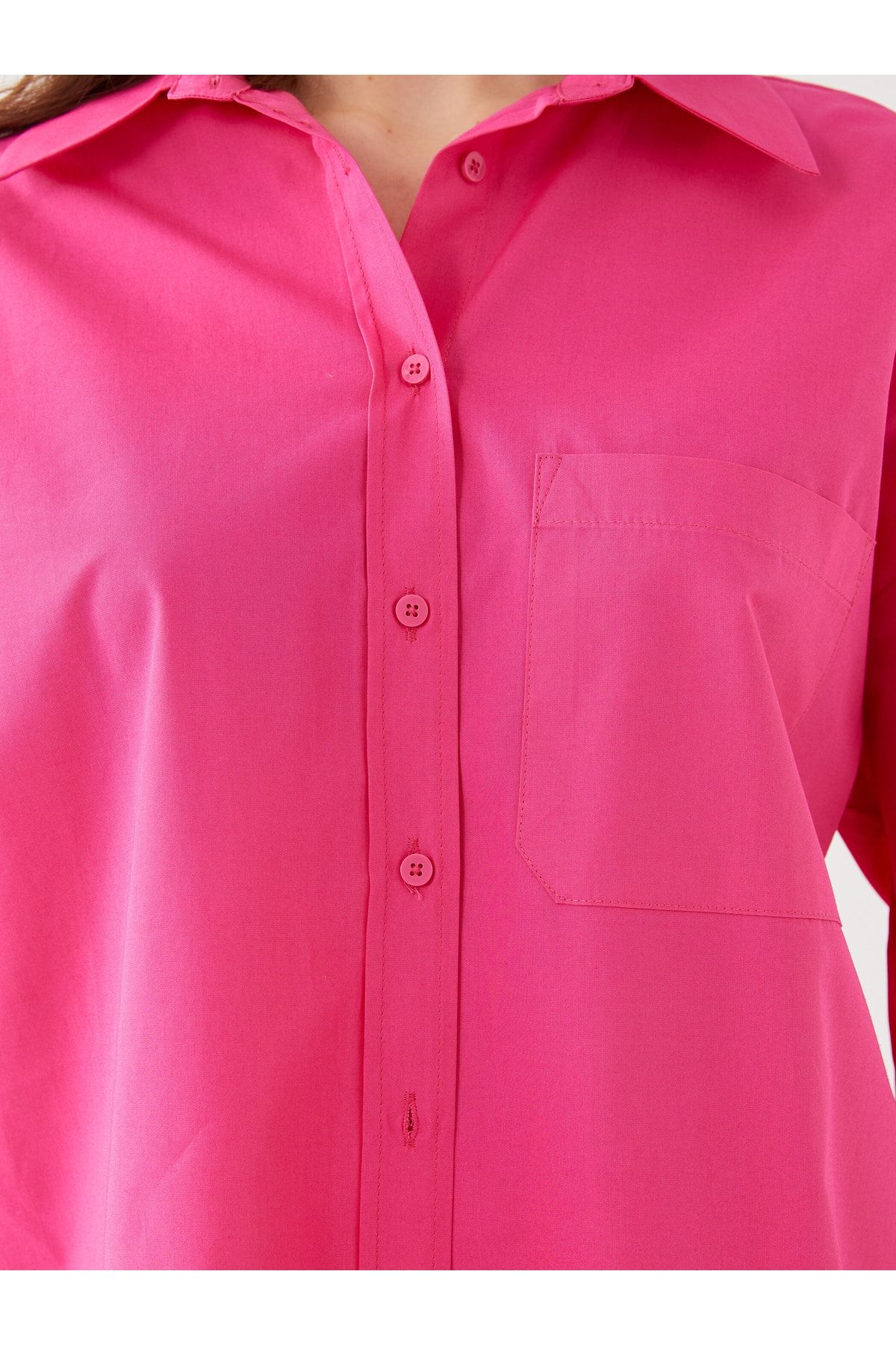 LC Waikiki Hemd Rosa Oversized