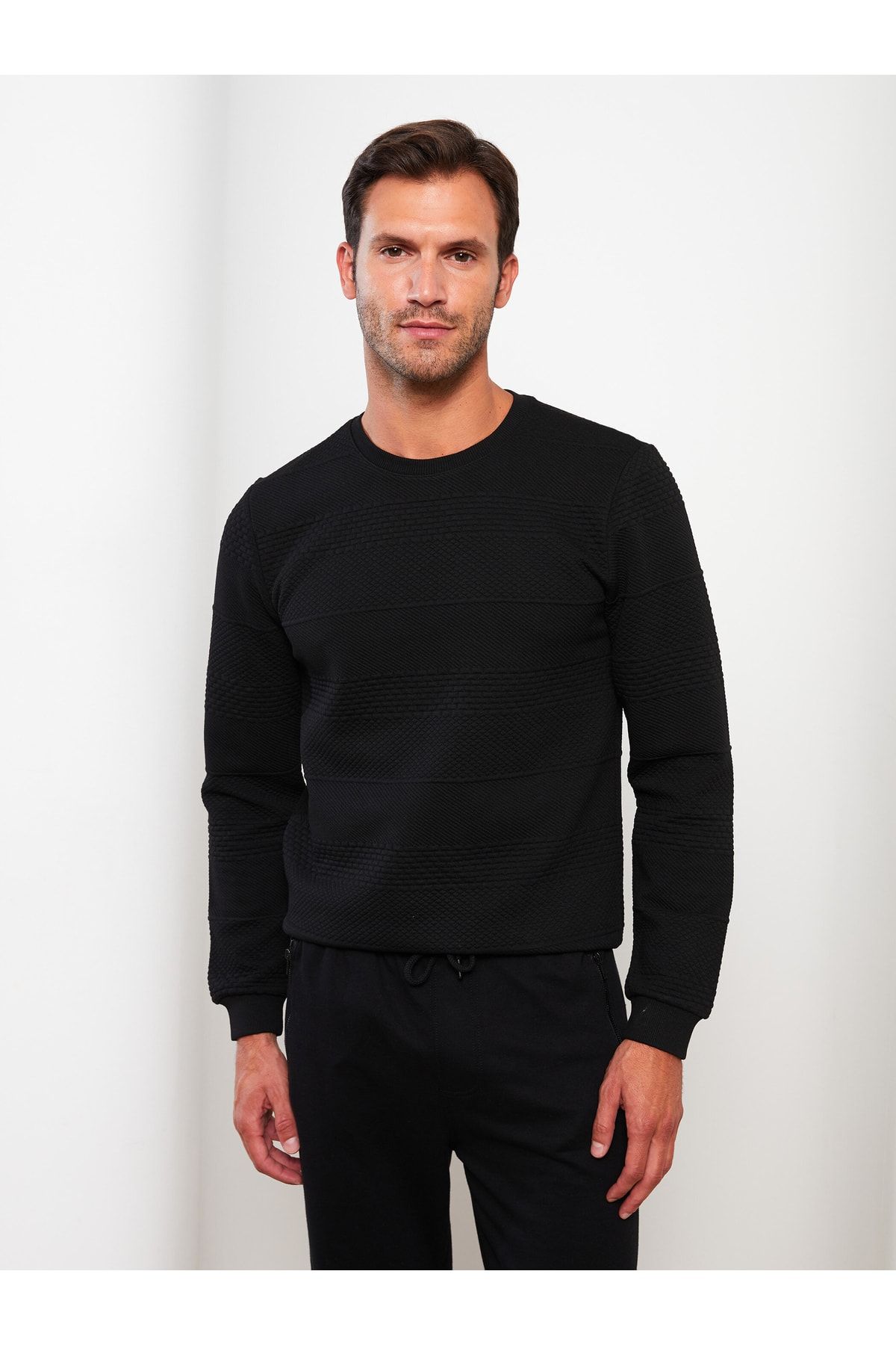 LC Waikiki-Ανδρικό φούτερ - Crew Neck, Μακρυμάνικο 1